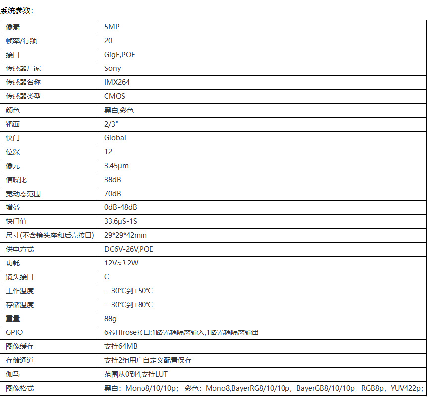 日精智能 CCD影像檢測系統(tǒng)參數